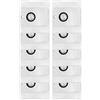 Daaxing Sacchetti per aspirapolvere per aspirapolvere Conga 8290 Immortal Ultra Power Home For X Treme, accessori di ricambio (10 pezzi)