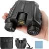 Corpower Binocolo per Adulti e Bambini, Compatto Binocolo 12x25 HD, Portatile, Pieghevole, Con Borsa Portaoggetti, Mini Bino-colo per Birdwatching, Teatro e Concerti, Caccia e Giochi Sportivi