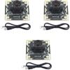 Sudemota OV9732 - 3 Moduli per fotocamera 100 Gradi Cavo da 2 M 1280 X 720 30 Fps, per fai da te Autodarts.IO, chiavetta USB gratuita