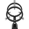 Diheohg Supporto per mirino regolabile 6 punti, anelli conduttivi montano telescopio astronomico, 65 mm (33 Mm-64 Mm)