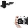 JJC Impugnatura in metallo a forma di L compatibile con Fujifilm GFX100RF, tipo Arca a sgancio rapido, impugnatura compatibile con Peak Design Capture Camera Clip V3, migliora la sensazione a mano