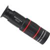 Yuanpgky Teleobiettivo 18X monoculare per telefono cellulare con treppiede, attacco fotocamera zoom ad alta potenza, ottica portatile stabilizzata per sport selvatici (18 x 25 set 2)