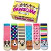 United Oddsocks - Scatola 6 Oddsocks Donna Pawsome, UK 4-8, EUR 37-42, US 6,5-10,5, Multicolore