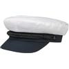 HAMMABURG White Starline Berretto Marinaio elbsegler in Cotone Unisex Tutto l Anno