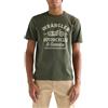 Wrangler Americana Tee Maglietta, Marrone, 3XL Uomini