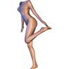 RUIBAVYA Donna Bodystocking Catsuit Sexy Bodystocking Lucido Catsuit Bodysuit Plus Size