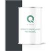 Q-COVER Vernice per mobili lucida, colore: Grigio antracite RAL 7016, 1 L, colore legno per interni | coprente, a base d'acqua, antigraffio, per cucine, armadi, tavoli, giardino