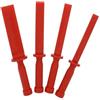 Astralong 4 Pezzi Spatola per Colla, Spalmatori con Manico Lungo, Spatole per Stucco, Spatola in Plastica, Applicatore di Spatole Per la pulizia delle fughe delle stanze, adesivi, etichette, auto, cucina