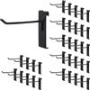 IGNPION 35 Ganci in Metallo da Appendere a Griglia, 10,2 cm, per Pannelli - Accessori Commerciali per Negozi, Garage, Spettacoli, Officine