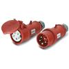 Mennekes, set di connettori e accoppiamento CEE, 400 V/16 A, 5 p, IP44, con invertitore di fase,