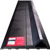 STEIGNER Soglia per garage 3 m in EPDM nero 17 mm x 80 mm SGD04 - Guarnizione isolante per porte da garage tipo Hörmann - Soglia antipioggia, isolamento termico, barriera contro l'acqua