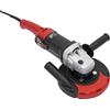 SHZICMY Smerigliatrice per calcestruzzo 180 mm, set fresa per calcestruzzo da 1580 W a 6 marce (600-3000 giri/min), controllo della velocità e aspirazione della polvere, smerigliatrice angolare versatile
