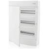 intratec 100% Shopping Intratec centralino da parete Esterno 3 Fila - IP40 Quadro Elettrico per 54 Moduli con Porta Transparente per Facile Installazione in Casa e in Ambienti Professionali - 526 x 396 x 112 mm