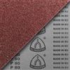 Klingspor Nastro abrasivo Klingspor corindone | 64 x 406 mm | grana P80 | 20 pezzi | per legno e metallo | supporto in tessuto semi-flessibile resistente allo strappo | nastri abrasivi professionali