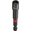 QUARKZMAN Bussole per Avvitatore 7mm Metriche Attacco Esagonale 1/4 Magnetici a 6 Punte Lunghe da 3 (65mm) Chiavi a Bussola Cambio Rapido Acciaio CR-V Fosfatato per Avvitatori, Nero