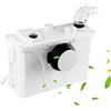 Herrselsam Pompa per acqua sporca, 700 W, 4/1, impianto di sollevamento per feci, 190 l/min, per WC, doccia, lavandino