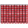 KADAX Scaffale da parete per officina, 116 x 78 cm, sistema di stoccaggio in plastica resistente, scaffale da officina resistente ai raggi UV, pannelli da parete espandibili, scaffale a scomparti per