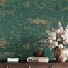 VaryPaper Carta da Parati Effetto Cemento Verde Acqua Dorato 40cmx200cm Carta Adesiva Effetto Metallizzata Adesivi Decorativi per Mobili Verde Pellicola Top Cucina Tavolo Armadio Soggiorno Bagno