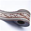 VisitRyl Bordi per Carta da Parati Adesivi Foglia marroni 12cm X 1000cm Design Decorativo