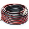 CIMA TECHNOLOGY HOSES AND SPIRALS Tubo flessibile per aria compressa in PVC retinato Ø 8 x 13 mm lunghezza 5 mt completo di raccordi ad attacco rapido universale. 100% Made in Italy