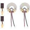 Auto-plaza 2 supporti per spazzole di carbone e coppia di spazzole in carbonio, 3 x 8 x 13 mm, compatibili con HILTI SFC14A SFC14-A SFC 22-A 22A parti per utensili elettrici