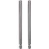 QUARKZMAN 2pz H6,0 Chiavi a Brugola per Punte da Trapano 6mm Punte Metriche Piane 1/4 Attacco Esagonale 200mm (8) Punta Cacciavite Esagonali Magnetico Lungo Industriale per Viti