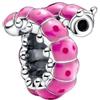CWOne Designs Ciondolo in Argento Sterling 925 per Braccialetti Pandora - Ciondolo Autentico in Argento Sterling S925 per Braccialetti con Sacchetto Regalo, One size, Argento sterling, Zirconie