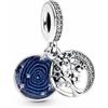CWOne Designs Ciondolo in Argento Sterling 925 per Braccialetti Pandora - Ciondolo Autentico in Argento Sterling S925 per Braccialetti con Sacchetto Regalo, One size, Argento sterling, Zirconie