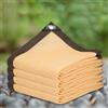 YiHYSj Rete ombreggiante Telo Ombreggiante Occhiellato Rete da Giardino Rete Ombreggiante Traspirante Resistenza allo Strappo Rete Frangivento Resistente ai Raggi UV (2x4m,Giallo)