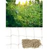 Reagia Rete a traliccio in spago di iuta Rete di supporto per piante rampicanti resistente per piante di vite da giardino all'aperto e decorazioni da parete (2 x 3 m / 78,7 x 118,1 pollici)