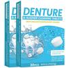 Mnozreo Retainer Pastiglie Detergenti,Compresse Pulizia Dentiere Effervescenti,Compresse Apparecchi Ortodontici,Compresses Pulitore Per Protesi,Rimuove Macchie E Odori,2pc