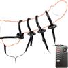 YOANSEXY Shock Elettrico Anello Pene Set Regolabile Testicoli Stimolatore Aumento Pene Elettrostimolatore Anello con Elettrostimolatore Massaggio Prostatica Stimolatore Elettrico per Coppie e Uomini