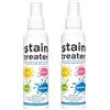 Uzionoie Clothes Stain Remover Spray,Extra Strong Wash Stain Treater Spray,Wash Stain Remover,Against Stubborn Stains Like Grease & Ink 3pc