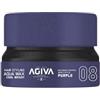 Agiva cera per capelli Hair Styling Aqua Wax Cool Bright Purple 08 155Ml Nuevo Formato, 155 ml