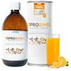 PROBIMEL Fermenti Lattici, Probiotici per intestino, PROBIMEL 500. Lactobacillus e spore generatore di enzimi digestivi, colon irritabile, 100 giorni