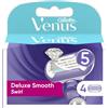 Gillette Venus Extra Smooth Swirl - 4 lame di ricambio da donna