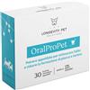Longevity Pet OralProPet 30 Bustine di Polvere per Rinfrescare l'Alito e Ridurre Placca e Tartaro in Cani e Gatti