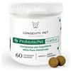 Longevity Pet ProbioticPet Gatto 60 Compresse Mangime Complementare per il Corretto Funzionamento dell'Apparato Intestinale