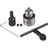 Sumsoctober Mandrino motore JT0 con manicotto da 4 mm, 5 mm, 6 mm, 8 mm, asta di collegamento per mini trapani e trapani elettrici, adatto per montaggio conico e filettatura (5 mm)