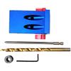 Mavaol Pocket Hole Jig Kit System Set di strumenti per falegnameria per la lavorazione del legno con punta da trapano Mini