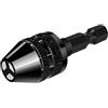 Generico Mandrino for trapano Cacciavite senza chiave Adattatore for avvitatore a percussione Motore elettrico Utensile Morsetto for punte da 6,35 mm con codolo esagonale(0.3 3.6mmB)
