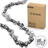 Byane Catena per motosega in carburo da 45,7 cm, passo 3/8, calibro .50, 62 maglie di trasmissione per Poulan 4218, Echo CS-310, CS-3510, CS-400 e Ryobi RY3818