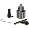 Sumsoctober Mandrino motore JT0 con manicotto da 4 mm, 5 mm, 6 mm, 8 mm, asta di collegamento per mini trapani e trapani elettrici, adatto per montaggio conico e filettatura (8 mm)