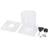Generic Base in plastica trasparente per fresatrici RT0701C e WU601 per la lavorazione del legno, accessorio resistente alle crepe per fresatura precisa, diametro del foro interno 64 mm o 65 mm, modello 3703
