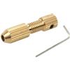 Nutup Adattatore per mandrino per trapano per foro albero da 2 0 mm, morsetto motore in ottone per 0 7 mm a 1 2 mm, include chiave inglese, 2 pezzi (1,3-1,8 mm)