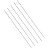 GsLxx Punte elicoidali extra lunghe con gambo dritto, estensione da 2,5 mm, in acciaio ad alta velocità, lunghezza 200 mm, per legno, plastica, alluminio, ferro, rame (5 pezzi)