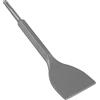 MJIIM Scalpello per piastrelle SDS Plus, 250 x 75 mm, MJIIM 25°, scalpello largo angolato per martello perforatore, professionale di alta qualità turbo, scalpello per piastrelle in ceramica e piastrelle