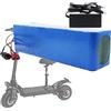 GJCKOPIUFA Batteria Agli Ioni Di Litio Da 48 V 20 Ah Per E-Bike Con Caricabatterie Integrato E Protezione BMS, Batteria Per Scooter Elettrico, Batteria Ricaricabile 13S3P T+SM