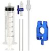 ZWWAAZHF Iniezioni di liquidi per pneumatici per bici da strada Kit di riparazione Tubeless Sigillante Iniettori Strumento Ciclismo Kit da strada duraturo