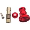 YobiLife Maniglia di ricambio per bilanciere con interfaccia 8 x 5 per mulinelli DAIWA costruita in metallo per modelli 4000 e inferiori (rosa)